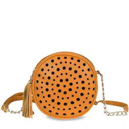 KLEIO Women Cut-Out Round Cross Body Sling Bag-38