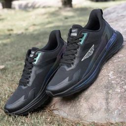 Red Tape Men's Black Running Shoes-image-84