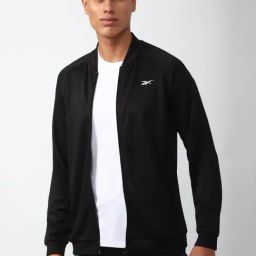 Reebok Black Regular Fit Sports Jacket-image-42