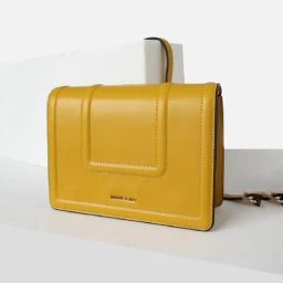 Allen Solly Yellow Solid Sling Handbag-picture-26