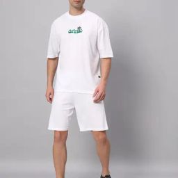 Griffel White Cotton Loose Fit Printed Co-Ord Set-picture-23