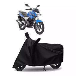 Auto Pearl Bike Cover for Bajaj Discover 125 DTS-i (Black)-67