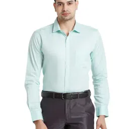 Park Avenue Blue Slim Fit Shirt-picture-37