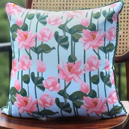 Abolee Homes Pink & White Floral Square Cushion Covers-image-43