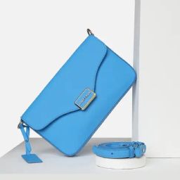Allen Solly Blue Solid Sling Handbag-79