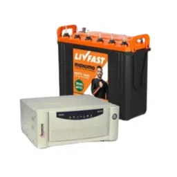 Livfast 150 AH Maxximo MXTT 1860+Microtek Sine wave 1100 Tall Tubular Inverter Battery-picture-17