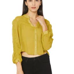 Spykar Olive Regular Fit Shirt-image-39