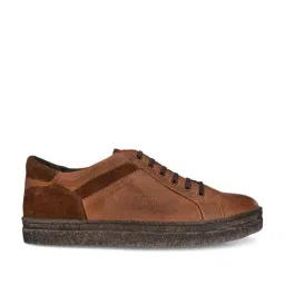 Carlo Romano Men's Brown Casual Sneakers-image-45