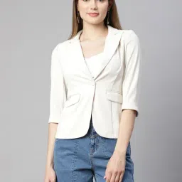 Global Republic Beige Regular fit Blazer-image-63