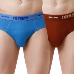 RUPA TOPMAN Assorted Regular Fit Briefs - Pack of 2-picture-27