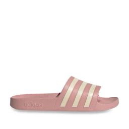 Adidas Women's Adilette Aqua Peach & Beige Slides-image-129