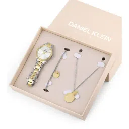Daniel Klein DK.1.13284-5 Analog Watch with Bracelet and Necklace Gift Set for Women-picture-16
