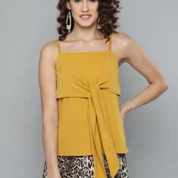 Marie Claire Mustard Top-picture-28