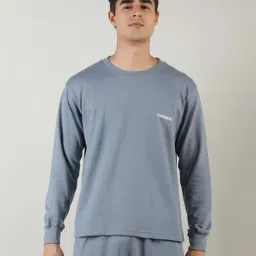 Chkokko Slate Grey Crew T-Shirt-picture-48