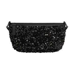 Fossil Jolie Black Embellished Small Shoulder Bag-38