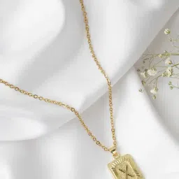 Joker & Witch Golden Daze Alphabet X Necklace-image-62