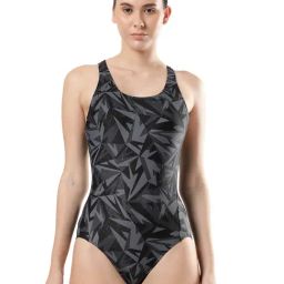 Speedo Black Printed Swimsuit-image-50