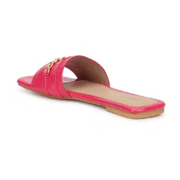 Truffle Collection Women's Fuchia Casual Sandals image 5
