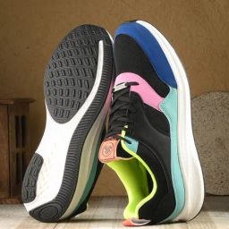OFF LIMITS Men's STUSSY B&T Black, Blue & Cyclamen Pink Running Shoes-51