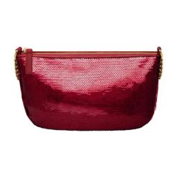 Fossil Jolie Red Embellished Small Shoulder Bag-22