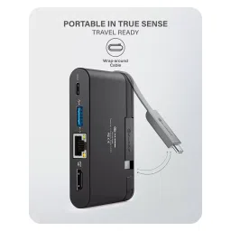 ALOGIC 4 in 1 USB-C HUB Black 100 W USB Type C 5 Gbps, UCTDHDES image 5
