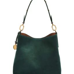 Fossil Jessie Green Medium Leather Hobo Bag-image-66