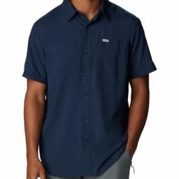 Columbia Mid Navy Regular Fit Shirt-image-97
