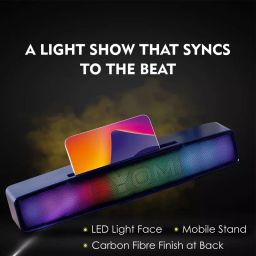 Cyomi Portable Bluetooth Speaker Aqua Soundbar Black 20 W Sound Output and Upto 2 Hours Playtime, ITD122 image 4