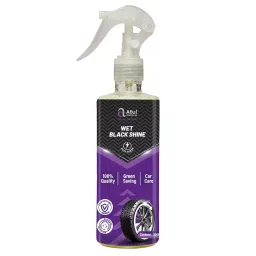 Shining The World Wet Black Shine Tyre Polish for Car and Bike Non-Greasy 300 ml, TPUG300 (Pack of 6 Pcs)-picture-48