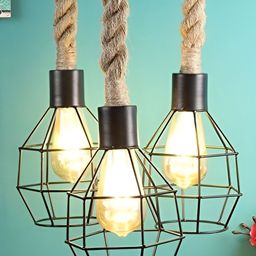 KINIS Black & White Abstract Shaped Ceiling Lamp-4