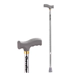Chevalier Walking Stick for Patients, Unisex, Adjustable, Aluminum, Grey-image-81