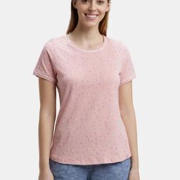 Jockey Pink Printed T-Shirt-image-96