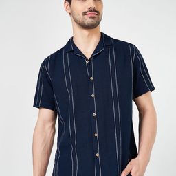 7 Alt by Pantaloons Men Opaque Casual Shirt-picture-29