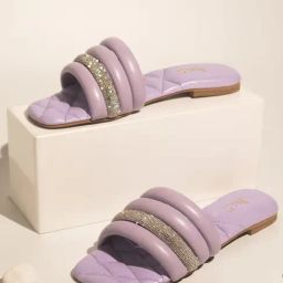 Inc.5 Women's Light Purple Casual Sandals-image-82