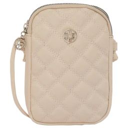 Lino Perros White Quilted Medium Cross Body Bag-14
