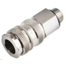 RS PRO Brass Male Pneumatic Quick Connect Coupling G 3/8 Male Threaded, 6672042-image-13