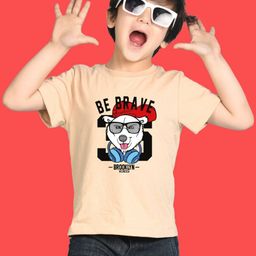 NUSYL Boys Graphic Printed Round Neck Cotton T-shirt-image-58