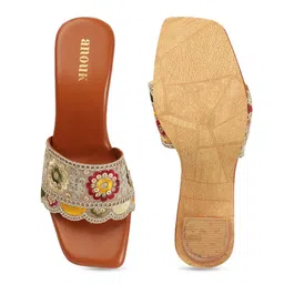Anouk Embellished Block Mules image 5