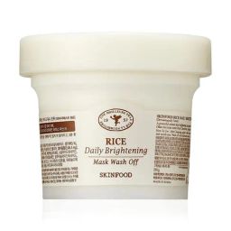 SKINFOOD Rice Daily Brightening Mask Wash Off - 210 gm-image-15