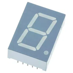 MULTICOMP PRO 7 Segment LED Displays DISPLAY, SEVEN SEGMENT, 0.8 INCH, GREEN, LS0803GWK-52