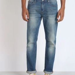 Lee Blue Cotton Slim Fit Jeans-image-67