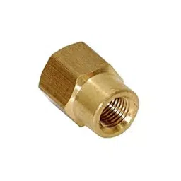 Merababa Brass Hex Reducing Coupling 1/2" X 3/4" Female (NPT Thread) for Pipe Fittings-image-23