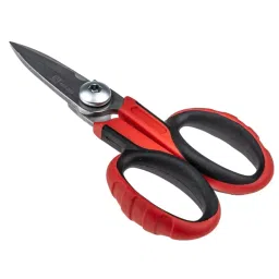 RS PRO 5.5 in Chrome Steel Electricians Scissors Model No 487224-image-68