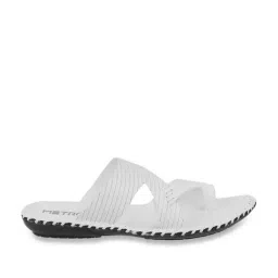 Metro Men's White Toe Ring Sandals-picture-30