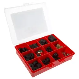 RS PRO 100xWasher & Seal Kit,12 Compartment,Kit Content,Delta Tap Washer,Flat Rubber Washer,4008301-image-28