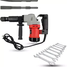 Hillgrove Chuck Size 17 mm Hammer Impact Drill kit 1200 W, HGCM886M1-7