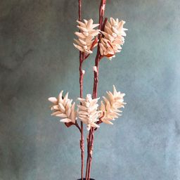 WEAVING HOMES Beige Bunch of Sola Lily Flower-image-73
