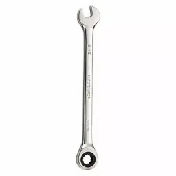 Westward Ratcheting Wrench Alloy Steel Chrome Head Size 5/16 inch Overall Length 5 1/2 inch, 54PN23-5