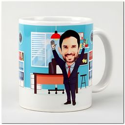 fnp Multicoloured Printed Ceramic Glossy Mugs Set of Cups and Mugs image 5