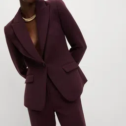 Marks & Spencer Tailored Fit Single Breasted Blazer image 3